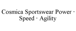 COSMICA SPORTSWEAR POWER · SPEED · AGILITY trademark
