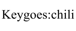 KEYGOES:CHILI trademark
