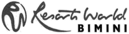 RW RESORTS WORLD BIMINI trademark