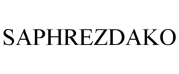 SAPHREZDAKO trademark