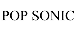 POP SONIC trademark