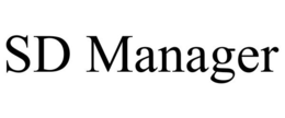 SD MANAGER trademark