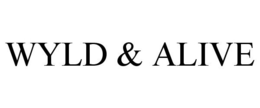 WYLD & ALIVE trademark