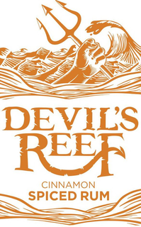 DEVIL'S REEF CINNAMON SPICED RUM trademark