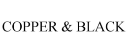 COPPER & BLACK trademark