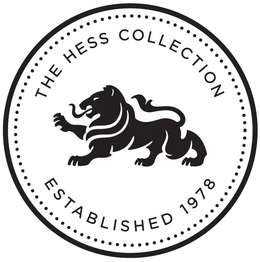 THE HESS COLLECTION ESTABLISHED 1978 trademark