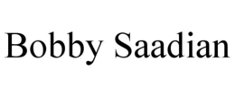BOBBY SAADIAN trademark