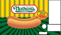 SINCE 1916 NATHAN'S FAMOUS THE ORIGINALNATHAN'S FAMOUS FOR OVER 100 YEARS trademark
