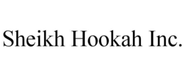 SHEIKH HOOKAH INC. trademark