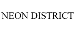 NEON DISTRICT trademark