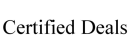 CERTIFIED DEALS trademark