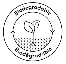 BIODEGRADABLE BIODÉGRADABLE trademark