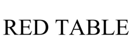 RED TABLE trademark