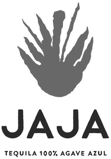 JAJA TEQUILA 100% AGAVE AZUL trademark