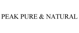 PEAK PURE & NATURAL trademark