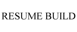 RESUME BUILD trademark