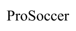 PROSOCCER trademark