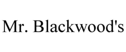 MR. BLACKWOOD'S trademark