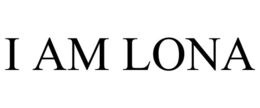 I AM LONA trademark