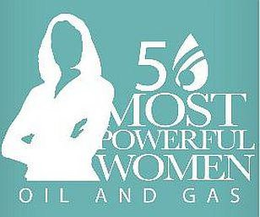 50 MOST POWERFUL WOMEN OIL AND GAS trademark