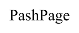 PASHPAGE trademark