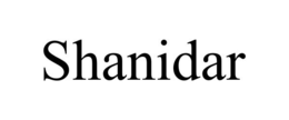SHANIDAR trademark