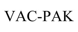VAC-PAK trademark