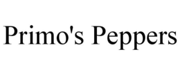 PRIMO'S PEPPERS trademark