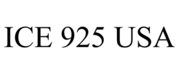 ICE 925 USA trademark