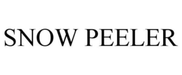 SNOW PEELER trademark