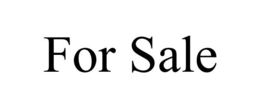 FOR SALE trademark