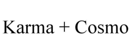 KARMA + COSMO trademark