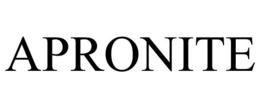 APRONITE trademark