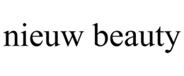 NIEUW BEAUTY trademark