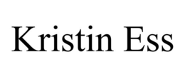 KRISTIN ESS trademark