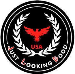 USA JUST LOOKING GOOD trademark