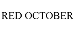 RED OCTOBER trademark