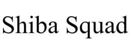 SHIBA SQUAD trademark