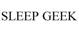 SLEEP GEEK trademark