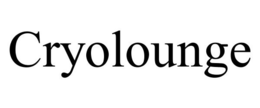 CRYOLOUNGE trademark