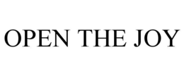 OPEN THE JOY trademark