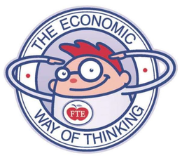 THE ECONOMIC WAY OF THINKING FTE trademark