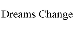 DREAMS CHANGE trademark