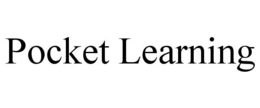 POCKET LEARNING trademark