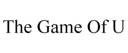 THE GAME OF U trademark