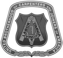 UNITED BROTHERHOOD OF CARPENTERS AND JOINERS OF AMERICA LABOR OMNIA VINCIT trademark