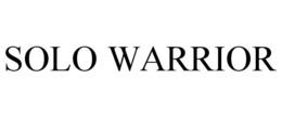 SOLO WARRIOR trademark