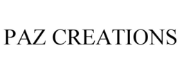 PAZ CREATIONS trademark