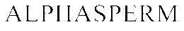 ALPHASPERM trademark