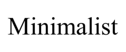MINIMALIST trademark